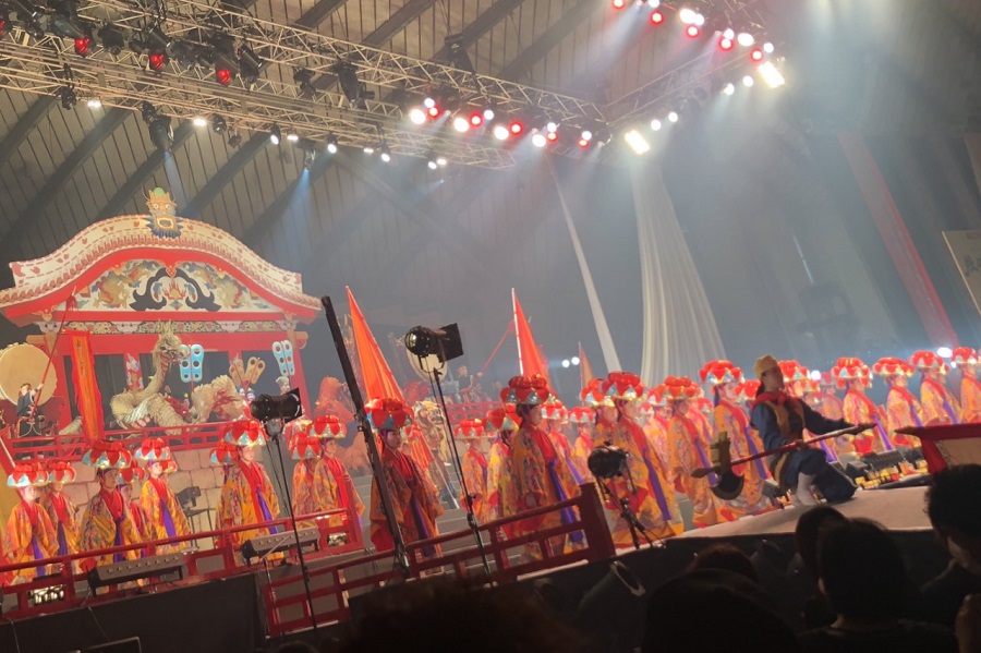 9月24日 沖縄の芸能から、四つ竹